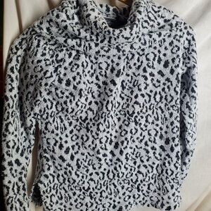 Leopard Print Women's Sweater